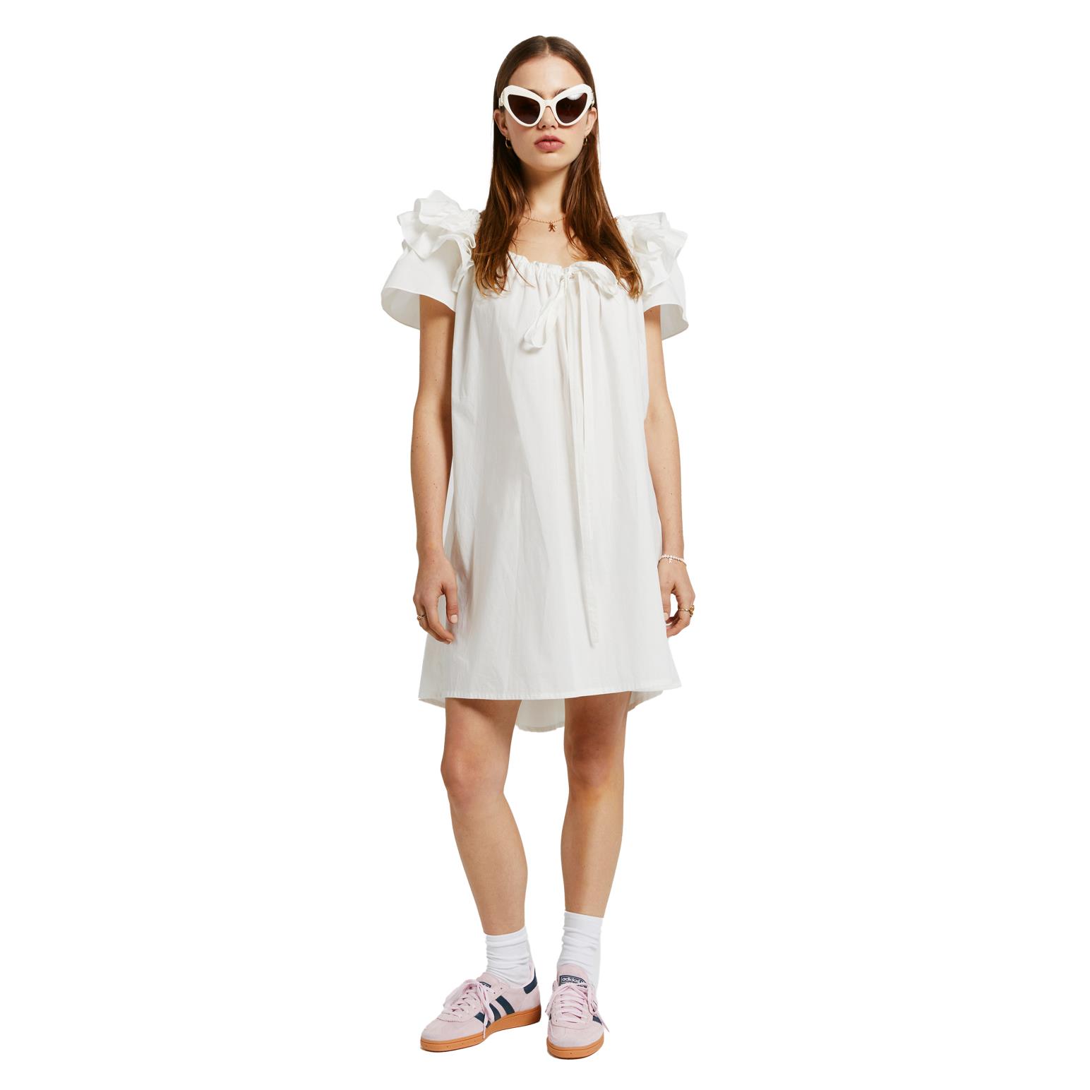 Karen Walker Rosette Organic Cotton Dress
